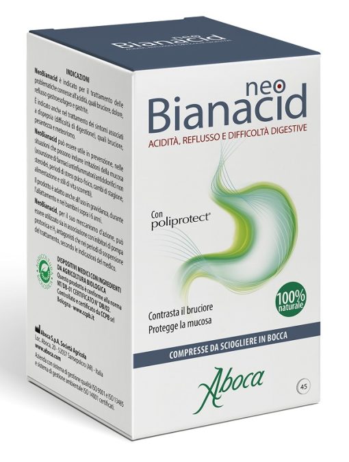 NEOBIANACID 45 COMPRESSE MASTICABILI