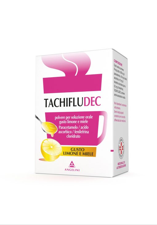 TACHIFLUDEC 10 BUSTE LIMONE MIELE