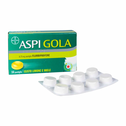 ASPI GOLA 16 PASTIGLIE LIMONE MIELE