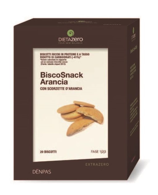 BISCOSNACK ARANCIA 4X37,5g
