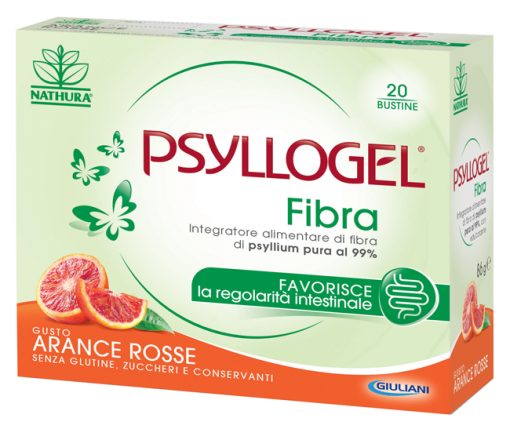 PSYLLOGEL FIBRA ARANCIA ROSSA 20 BUSTINE