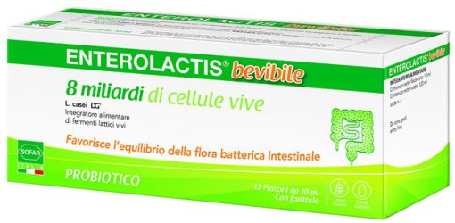 ENTEROLACTIS  12 FLACONCINI  - 10ml