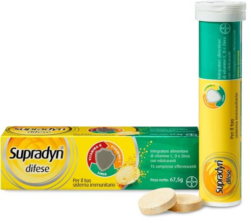 SUPRADYN DIFESE 15 COMPRESSE EFFERVESCENTI