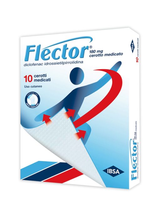 FLECTOR 10 CEROTTI MEDICATI 180mg