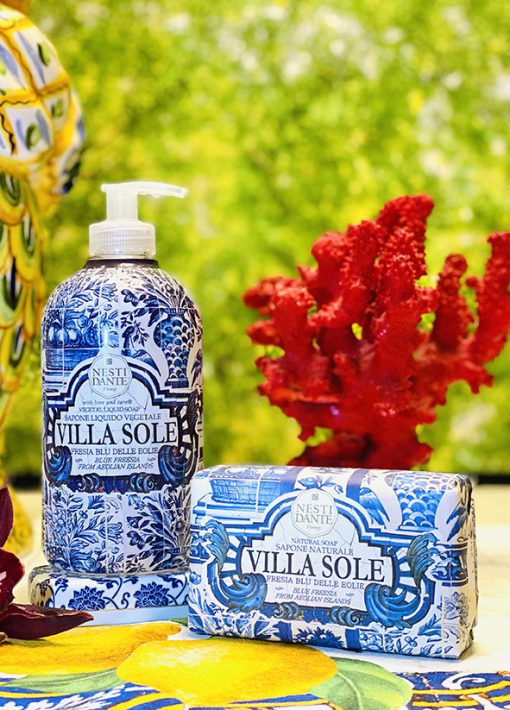 VILLA SOLE FRESIA BLU DELLE EOLIE- Sapone liquido Nesti Dante