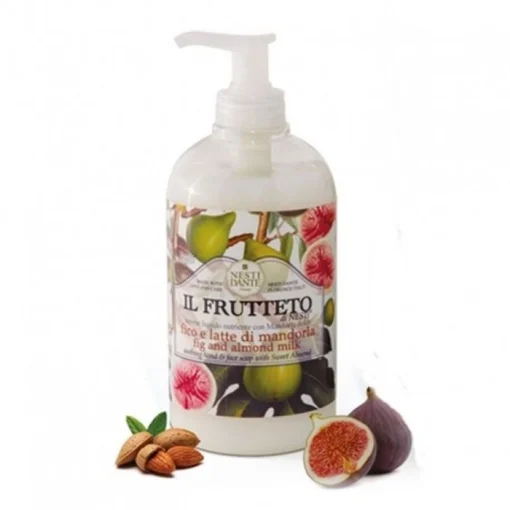 IL FRUTTETO Fico e Latte di Mandorla Bagno Doccia - Sapone liquido Nesti Dante