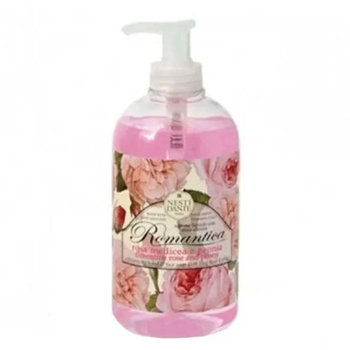ROMANTICA Rosa Medicea e Peonia  Bagno Doccia - Sapone liquido Nesti Dante